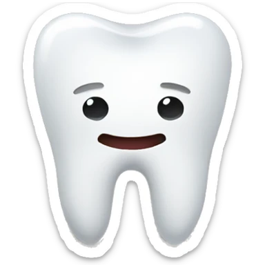 teeth sticker