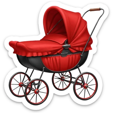 Детская коляска СССР 1920-е годы sticker