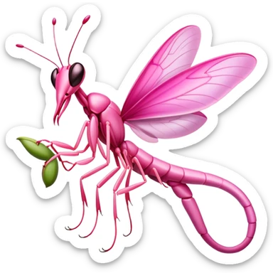 orchid mantis sticker
