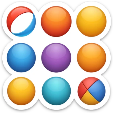 png image of something passing to complex into a simple         (create a simple image) sticker