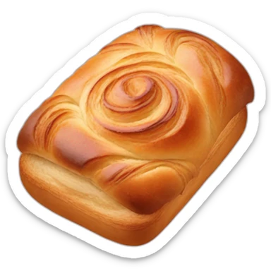 Un pain au chocolat Patisserie  sticker