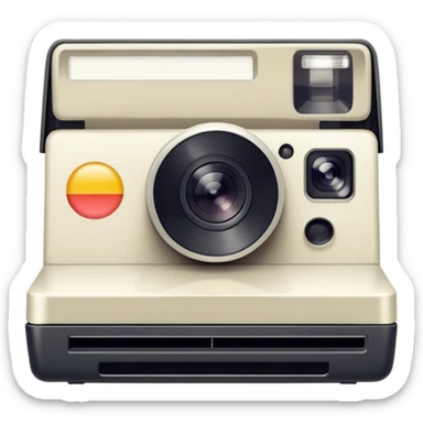polaroid picture sticker