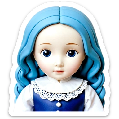 Акула в кроссовках голубых найк sticker