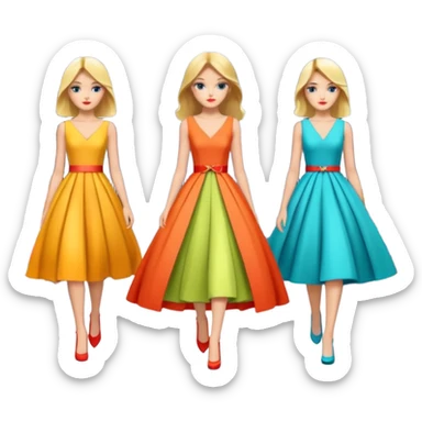 fashion show sticker