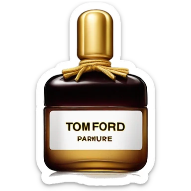 Tom ford parfume sticker