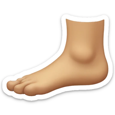 Foot sticker