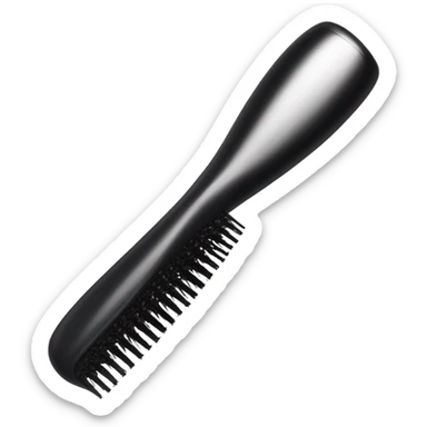 A hairbrush  sticker