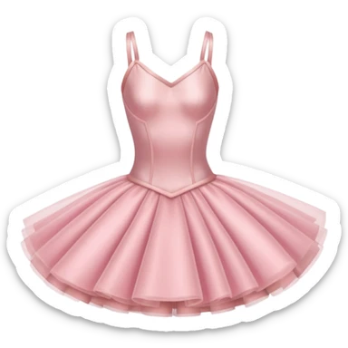 ballet shoes and dress sticker