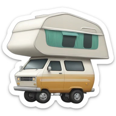 camper RV sticker