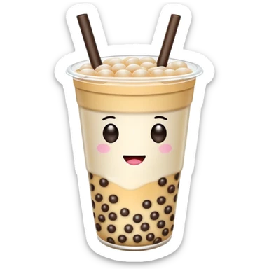 boba tea sticker