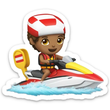 Lifeguard Rescue Jetski sticker