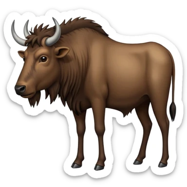 Wildebeast sticker