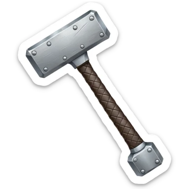 Thor's hammer sticker