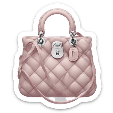 Dior bag sticker