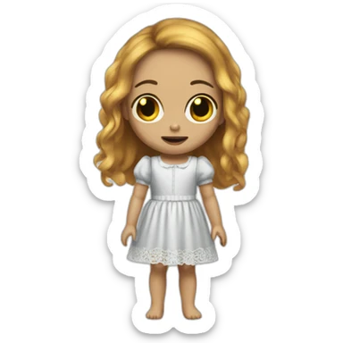 anabelle-poupée-horreur sticker