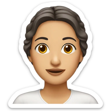 Lebanese woman sticker