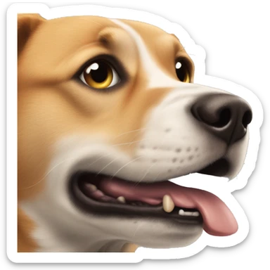 Dog hitting the griddy sticker