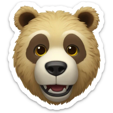Oso animatronico sticker