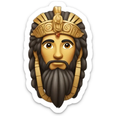 chinese indian greek egyptian shumerian god sticker