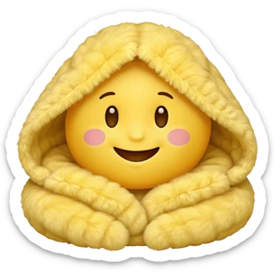 Cosy emoji sticker