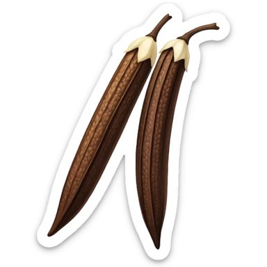 vanilla beans sticker