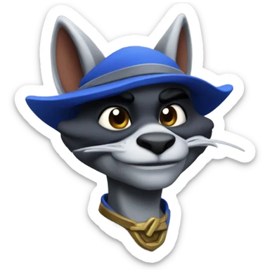 sly cooper sticker