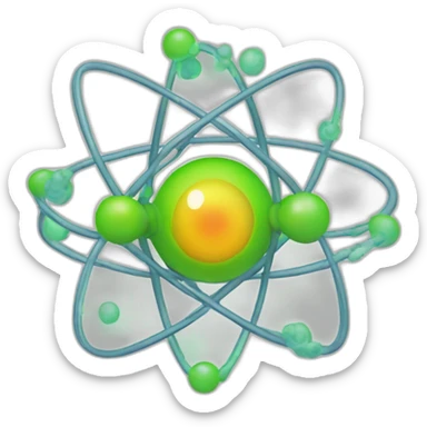 tritium-atom sticker