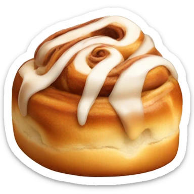 Cinnamon bun sticker