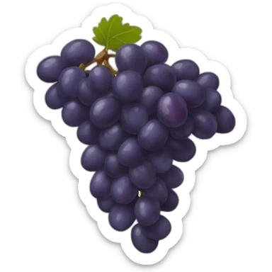 grappe de raisin sticker