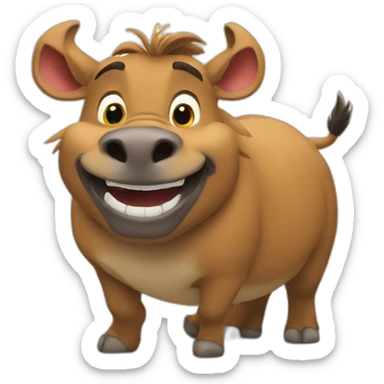 pumba sticker