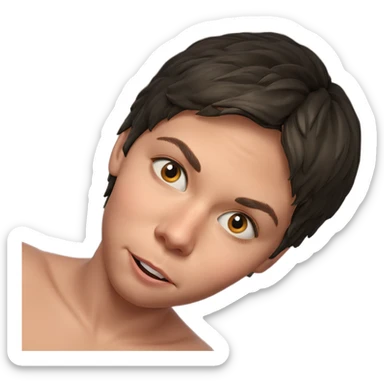 boy in the spotlight sticker