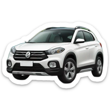 Wolkswagen tcross 250, travel, rio de janeiro sticker