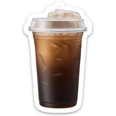 Starbucks coffe cold brew sticker