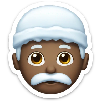 Frosty sticker