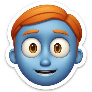 Pixar Cartoon style sticker