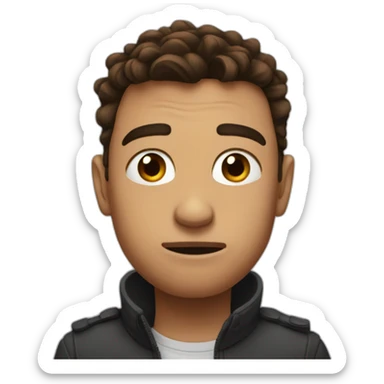 Elon must crying sticker