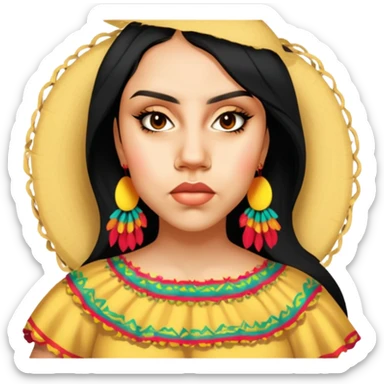 Vibrant Festival Singer sticker