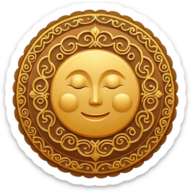 chinese moon cake sticker