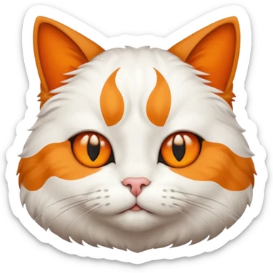 Jinjer cat fat sticker