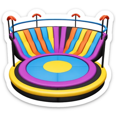 Indoor Trampoline Park sticker