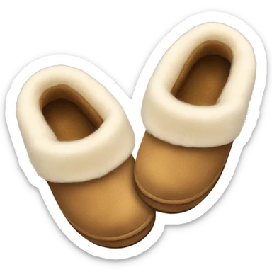 UGG slippers  sticker