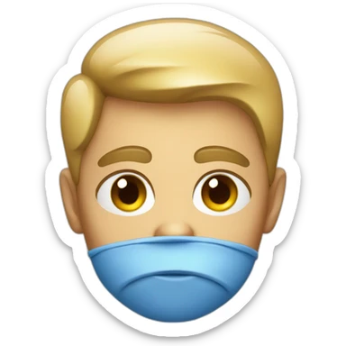 side eye, giving dirty look sticker