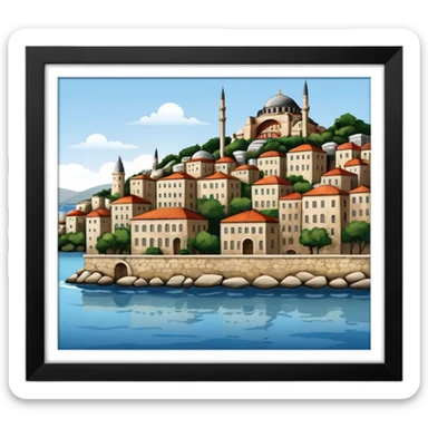 kiz kulesi istanbul sticker
