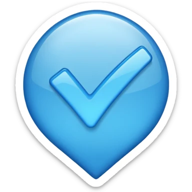 Centang biru yg ada di tiktok sticker