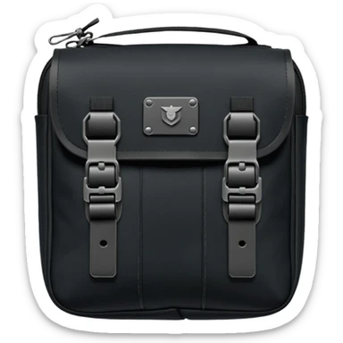 black military pouches sticker