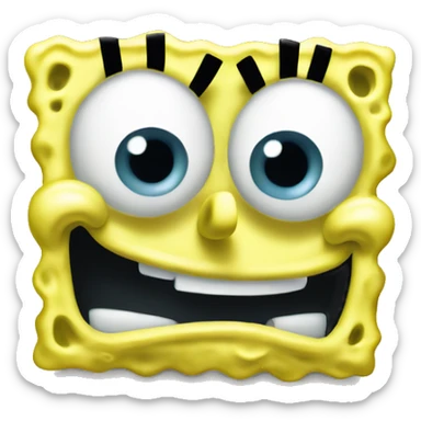 spongebob squarepants  sticker
