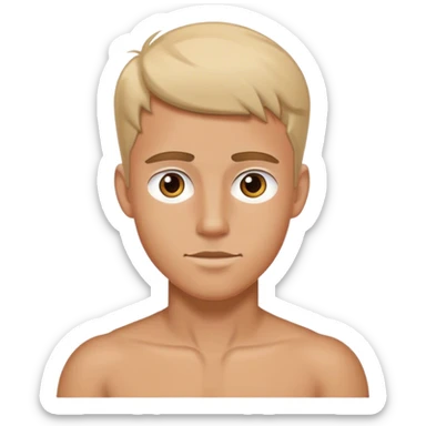 white frat boy sticker