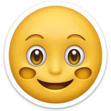 Based on these photos, make an emoji with facial features preserved sticker