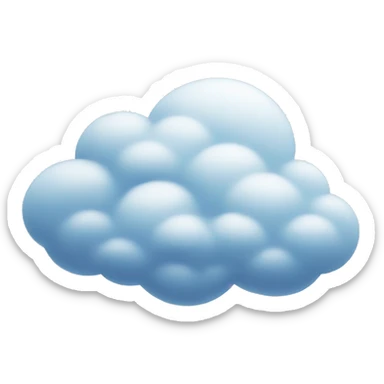 cloud sticker