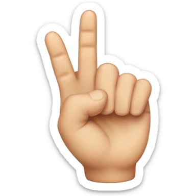 Middle finger with a bow on it  sticker